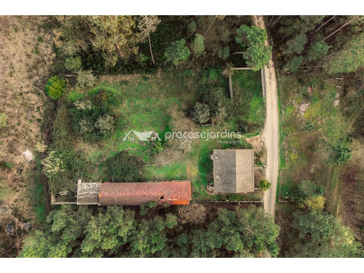 Moradia isolada térrea com anexos e terreno