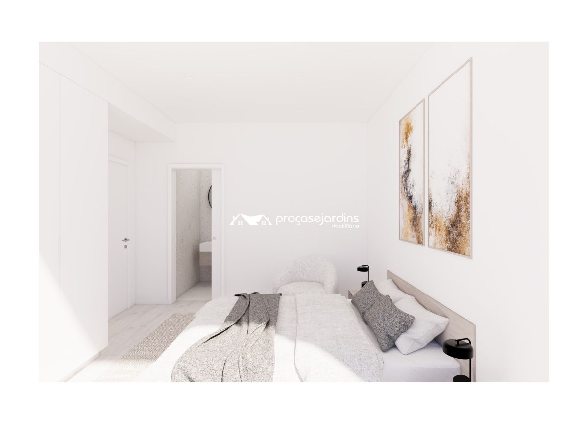 Apartamento T1 design contemporâneo
