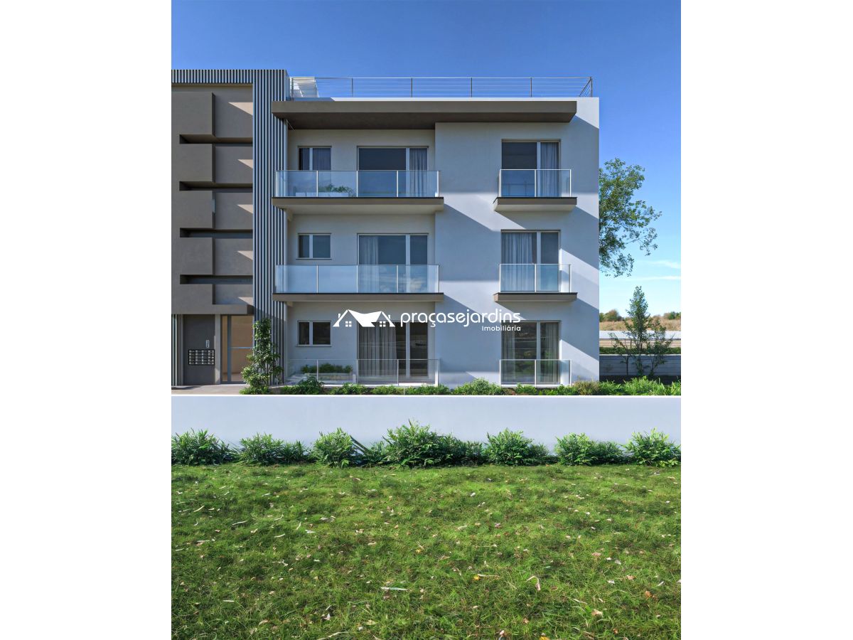Apartamento T2 novo com arquitectura contemporânea