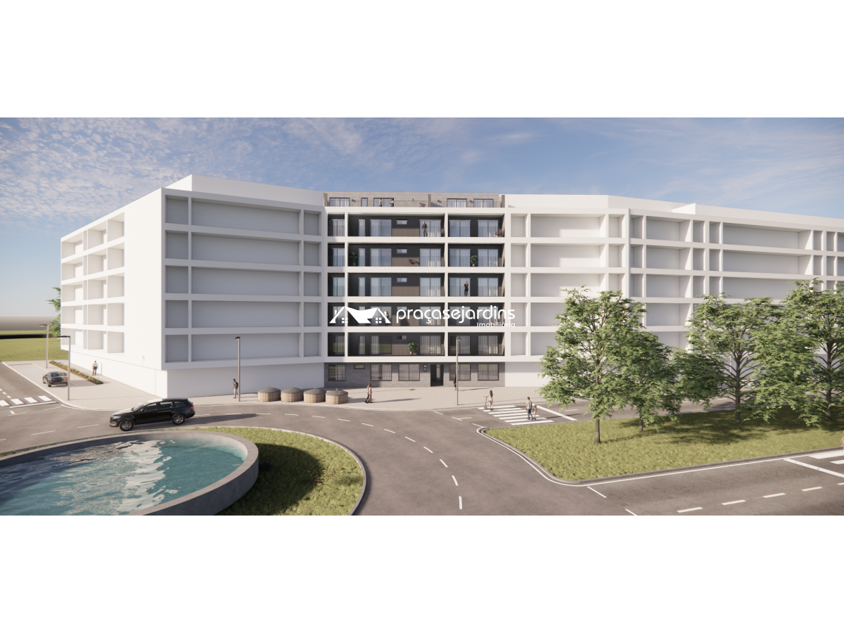 T1 Novo com Garagem na Nova Alcobaça
