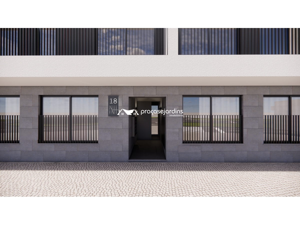 T1 Novo com Garagem na Nova Alcobaça