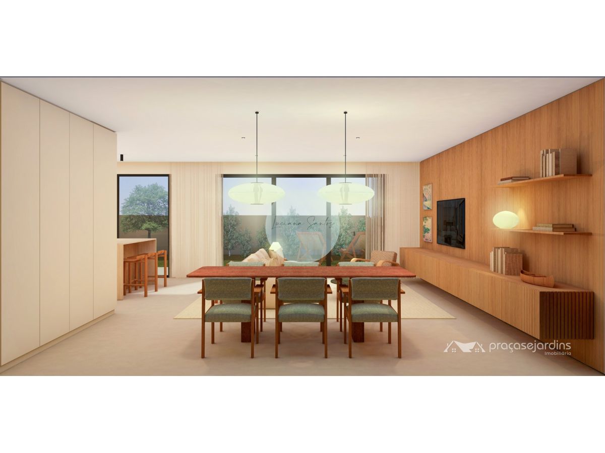 Terreno com Projeto Aprovado para Construção de 4 Moradias T3 de Arquitetura Moderna